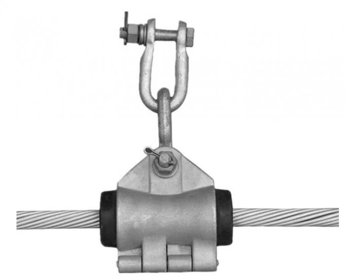 Dead End Suspension Clamp Aerial Overhead Fiber Optic Cable Hardware