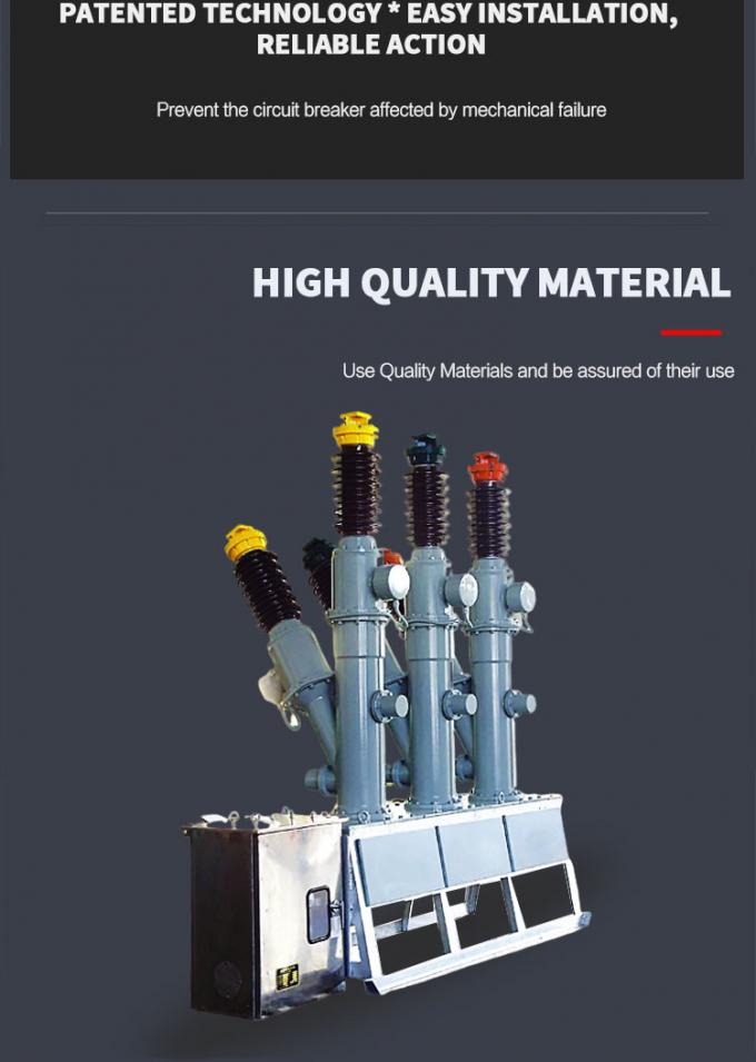 40.5kv Outdoor SF6 Vacuum Circuit Breaker High Voltage Used In Substation