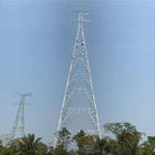 4 Legged Lattice Steel Towers Quadrilateral Angular Transmission Lattice Tower