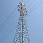 GR65 GR50 Lattice Steel Towers Electric Transmission Line Angle Iron Tower