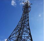 Galvanized Gsm Antenna Q355 Monopole Communication Tower