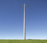ASTM A36 Electricity Transmission 230KV Steel Pole Tower