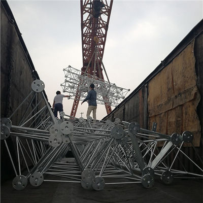 Antenna Telecommunication Lattice Tower Guyed Mast Steel 5-100M