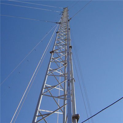 33kv-400kv Galvanized Steel Tower Power Distribution Pole Electrical Transmission Line