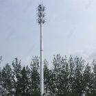 10 - 60 Meters Steel Mono Pole Tower Telecommunication Broadcasting
