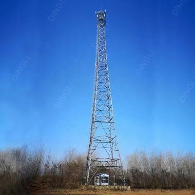 Signal Transmission Angle Steel Radar Telecom Tower 10-80m