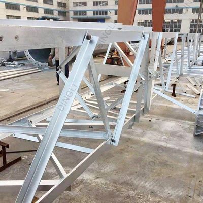 Customized 60m 3 Leg Self Supporting Tower Telecom Steel Lattice Tower