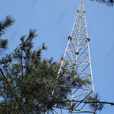 Steel 3 Leg Self Supporting Tower 4 leg Tubular Antenna Tower