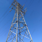 110 Kv Telecommunication Antenna Lattice Steel Towers Hot Dip Galvanized