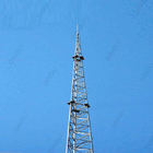 Communication Base Station Steel Tubular Tower Angular Lightning Arrester Tower