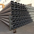 Galvanized Electrical Steel Transmission Line Poles 33kv