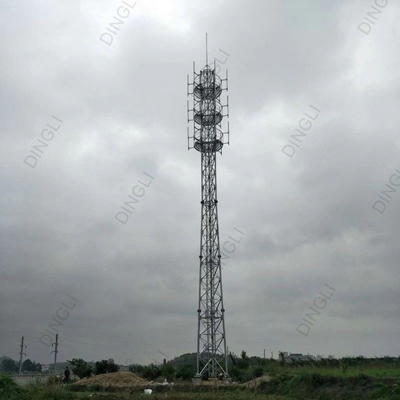 Customized 3 Leg Self Supporting Telecom Steel Lattice Tower