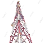 30 Meter Mobile Telecommunication Lattice Steel Tower Q235 Q345 Matieral