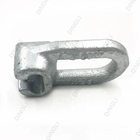 Power Transmission Line Fittings Steel Forged Hot Dip Galvanized Socket Eye Clevis