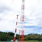 30m 3 Legged Tubular Steel Pole Tower Tube Telecom Pole Tower