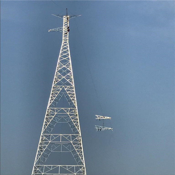 High Strength Steel Lattice Tower Extra High Voltage Steel Pylon Electric Tower