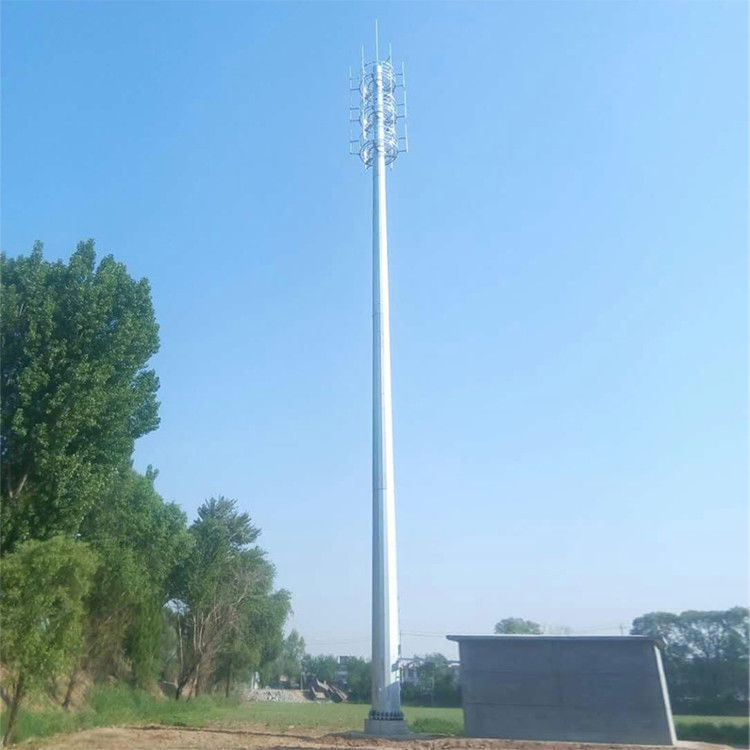 Electricity Distribution Telecom Tower Antennas Galvanized Steel Structure