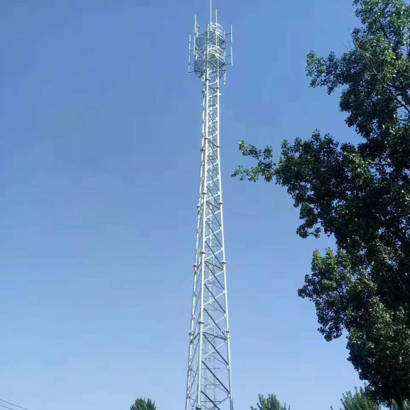 3 Legged Lattice Steel Towers Tube Telecommunication Signal Wifi Gsm Cell Phone Tower