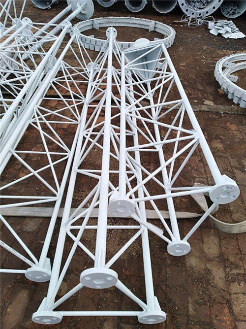 33kv-400kv Galvanized Steel Tower Power Distribution Pole Electrical Transmission Line