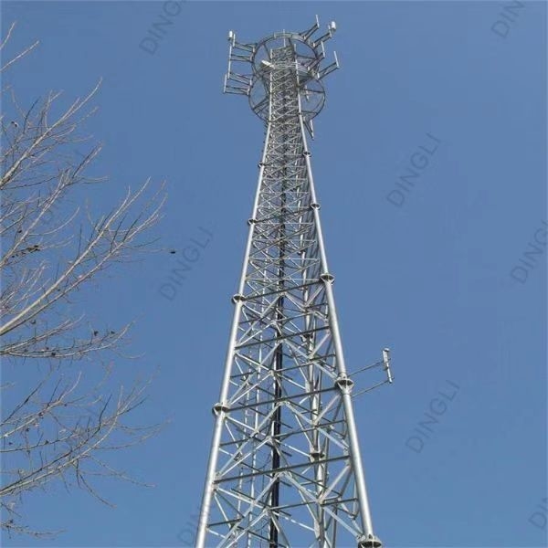 Q355 30 Meter Mobile Telecommunication Lattice Steel Tower