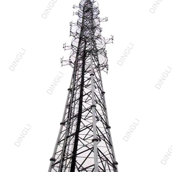 5G Communication Tower Telecom Steel Angle Transmission WIFI Antenna Tower