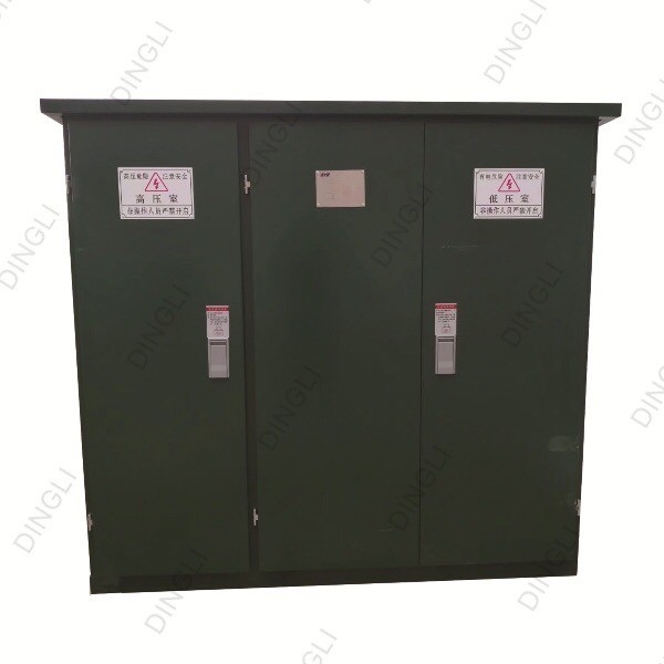 American Trunk Box Type Substation Switchgear Outdoor Compact Preinstalled Transformer