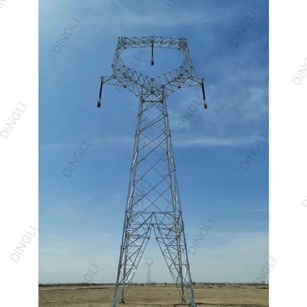 Iso Certificated Q235B Angle Steel Lattice Steel Towers Transmission Line