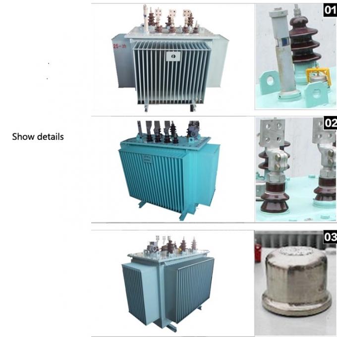 Copper Electrical Power Transformer 5000kva Oil Immersed Type Transformer