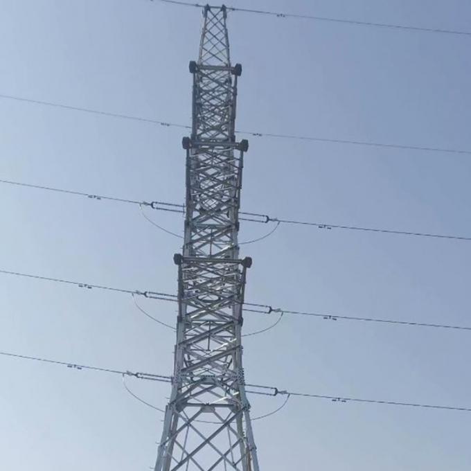 China Manufacturer Tubular Tower Self Support Steel Tubular Telecommunication Bts Antenna Communication Tower