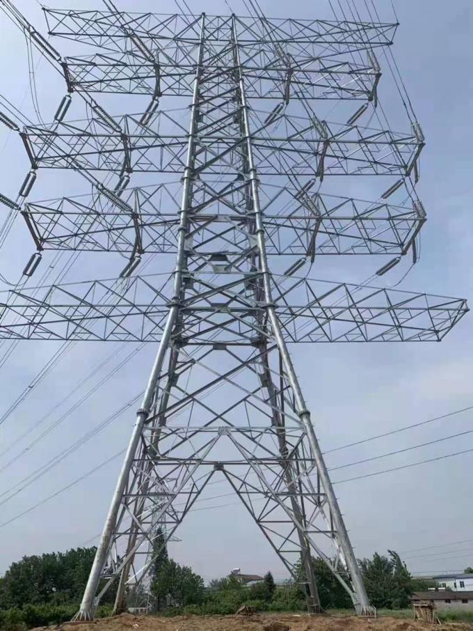 Q355 30 Meter Mobile Telecommunication Lattice Steel Tower